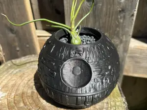 Death Star Planter
