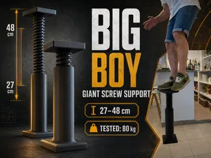 Supporto Gigante Regolabile a Vite da 27- 48 cm