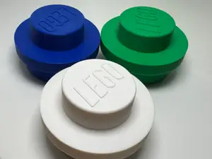 Giant Brick 1x1 Round Plate (10:1 Scale)
