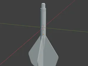 Dart shaft with flight BA2 V1.1