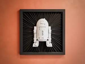 R2-D2 - Star Wars 3D-Wallart - No AMS