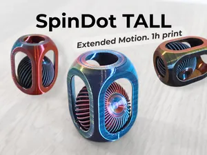 SpinDot TALL – Extended Motion