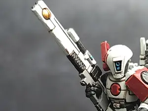 tau gun fire warior