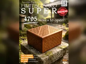 Himitsu Bako SUPER | 4795 Steps to open!