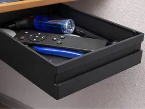 Under Desk Sliding Drawer – Minimal Desk Organizer