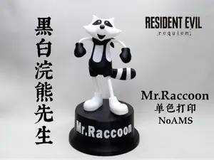 《生化危机9:安魂曲》黑白浣熊先生 Mr.Raccoon