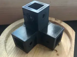 3-Way Corner Connector for 15x15 Metal Profile