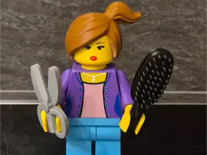 Brick Man/Women Friseurin 20cm