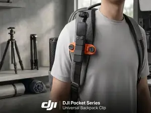 DJI Osmo Pocket 3 & Pocket 4 背包夹