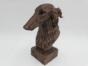 BORZOI BUST