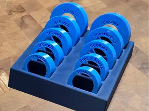 Rolling Pin Spacers and Holder