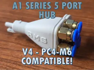 5 Port Complete Replacement AMS Lite Filament Hub