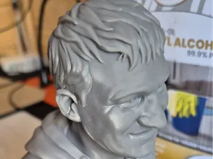 Head statue model