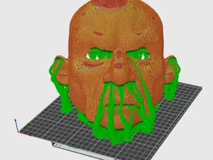 Joker mask 110% size