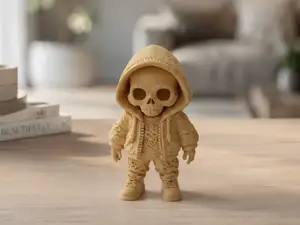 Kapuzen-Skelett "Bonebyte" Schattenlaeufer