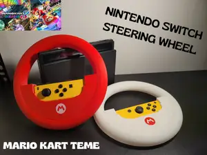 Volante Nintendo switch-Mario Kart teme