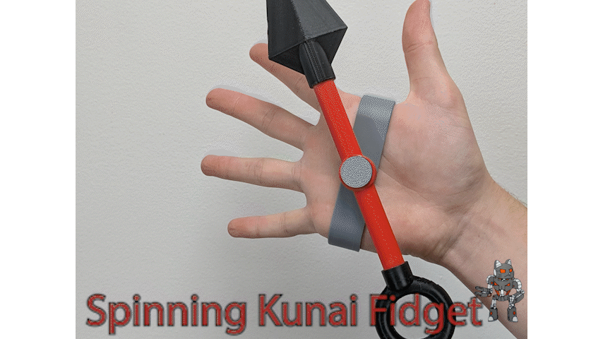 Spinning Kunai Fidget