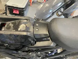 Surron X battery cover - Luna Cycles Seat Extender