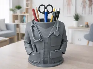 Healthcare Professional Penholder (Male Lab Coat)