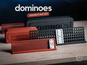 dominoes · standard and mini