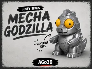 Goofy series – MECHA GODZILLA Movable Eyes NOAMS