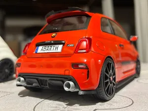 Kit estetico 1\18 Fiat 500 / 595 Abarth