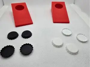 Mini Tabletop Bottlecap Cornhole