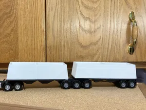 Super B Grain Trailer - 1/64 - simple design