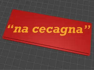 Portachiavi ''na cecagna''