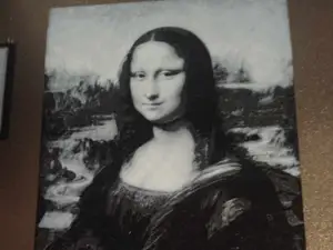 Mona Lisa hueforge