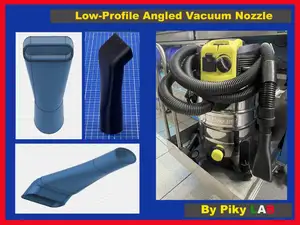 Low-Profile Angled Vacuum Nozzle