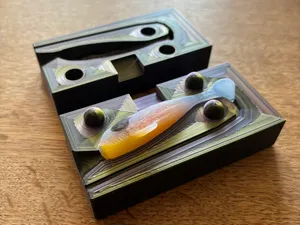 Fishing Bait - Giessform für Silikon Köderfisch