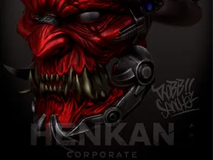 MasK Demonio Astaroth by Robb Sanchez HenkanCorp