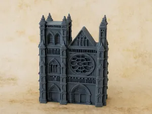 Gotische Traeume in Miniatur Kathedrale Kirche