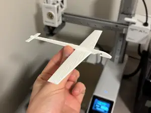 Glidr Zero -- 7g Glider (30 min print)