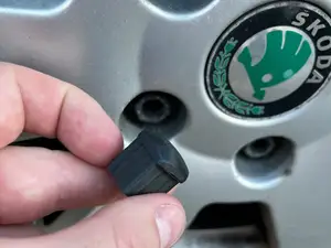 Car Wheel Bolt Cover Cap (Skoda Compatible)