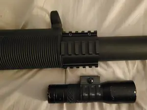 HK MP5 22LR Barrel Shroud Clamp on Picatinny Mount