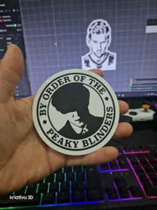 porta copos Peaky Blinder
