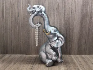 Elephant Jewelry Holder – Ring & Bracelet Stand
