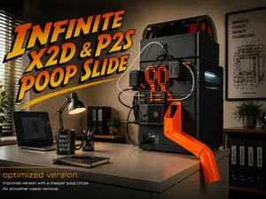 X2D & P2S Infinite Poop slide