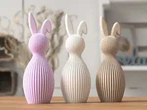 Easter Bunny folded ear