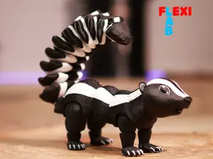 Flexi Stinktier Gelenktier - Skunk Articulated