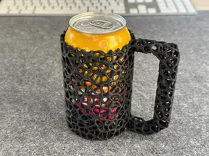 Voronoi soda can holder