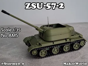 ZSU-57-2 Self-Propelled Anti-Aircraft Gun 1/35