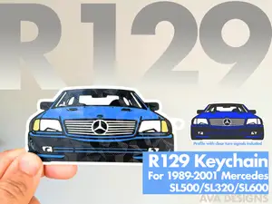 Mercedes R129 SL600/SL500/SL320/500SL Keychain
