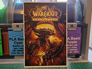 World of Warcraft: Cataclysm Poster - Hueforge Art