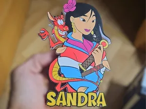 Mulan Cri-Kee Mushu Sandra