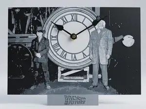 Back to the Future Clock HueForge Edition
