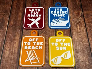 Travel / Luggage Tags Set One