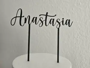Cake Topper Tortenaufsatz Anastasia